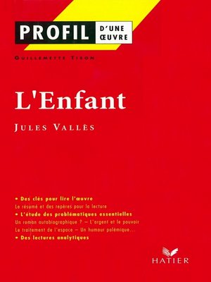 cover image of Profil--Vallès (Jules)